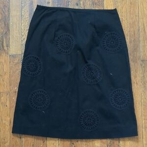 Black A-line With Details